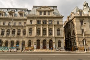 imagine cu clădirea facultății de chimie