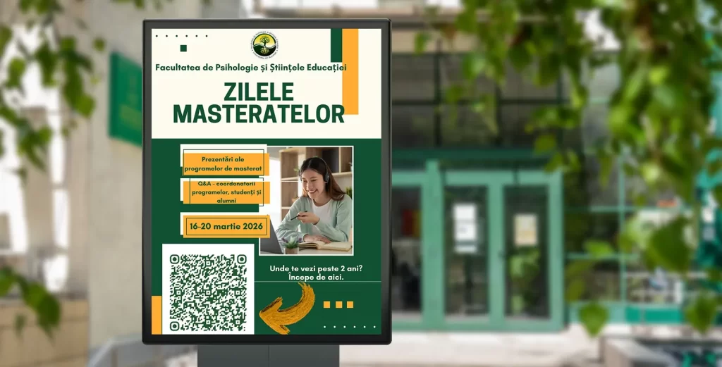 După licență, tot la UB. Descoperă ce masterat ți se potrivește la „Zilele Masteratelor FPSE”