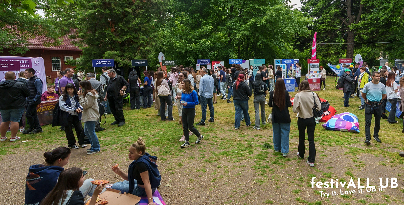 Vibe de #festivALL 2.0. Vino pe 8 și 9 mai la Grădina Botanică și descoperă Universitatea din ❤ Bucureștiului