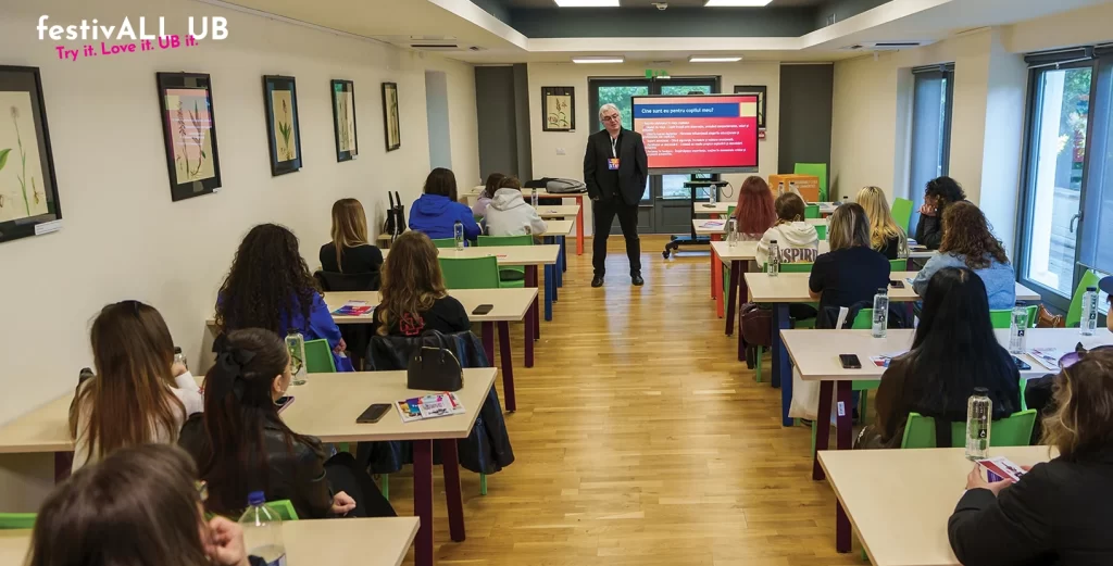 Găsește-ți drumul la festivALL UB 2.0 cu ateliere de consiliere educațională și pentru carieră, pe 8 și 9 mai 2026!